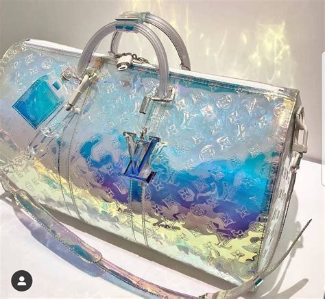 lv holographic bag